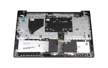 PK131K71B20 Original Lenovo Tastatur inkl. Topcase DE (deutsch) grau/grau mit Backlight (USB-C Ladeanschluss)