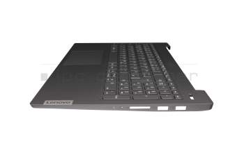 PK131K71B20 Original Lenovo Tastatur inkl. Topcase DE (deutsch) grau/grau mit Backlight