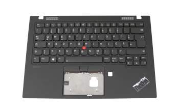 PK131L11B11 Original Lenovo Tastatur inkl. Topcase DE (deutsch) schwarz/schwarz mit Backlight und Mouse-Stick WWAN
