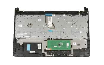 PK132041E10 Original Compal Tastatur inkl. Topcase DE (deutsch) schwarz/silber