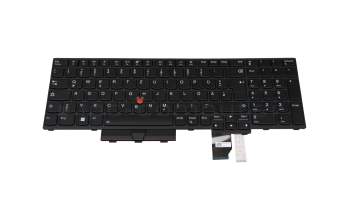 PK1320V1B12 Original Lenovo Tastatur DE (deutsch) schwarz mit Backlight und Mouse-Stick