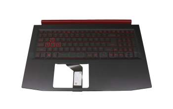 PK132421A00 Original Acer Tastatur inkl. Topcase US (englisch) schwarz/rot/schwarz mit Backlight (Nvidia 1060)
