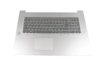 PK1329A3A19 Original Compal Tastatur inkl. Topcase DE (deutsch) grau/silber