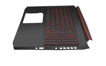 PK132K11A11 Original Acer Tastatur inkl. Topcase DE (deutsch) schwarz/schwarz/rot mit Backlight