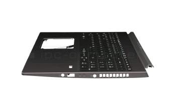 PK132K72A11 Original Chicony Tastatur inkl. Topcase DE (deutsch) schwarz/schwarz mit Backlight