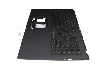 PK132WV1B13 Original Acer Tastatur inkl. Topcase DE (deutsch) schwarz/schwarz mit Backlight