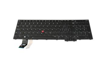 PK132XX2B13 Original Lenovo Tastatur CH (schweiz) schwarz mit Backlight und Mouse-Stick