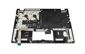 PK133TO2A13 Original Acer Tastatur inkl. Topcase DE (deutsch) schwarz/silber mit Backlight