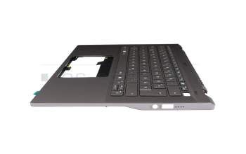 PK139CM2A13 Original Acer Tastatur inkl. Topcase DE (deutsch) grau/grau mit Backlight