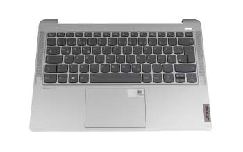 PK37B012R00 Original Lenovo Tastatur inkl. Topcase DE (deutsch) grau/silber mit Backlight