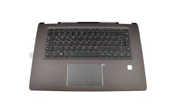 PM4CB-GE Original Lenovo Tastatur inkl. Topcase DE (deutsch) schwarz/grau mit Backlight