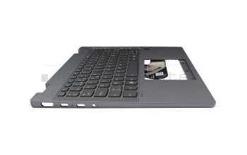 PR4SB-BEL Original Lenovo Tastatur inkl. Topcase BE (belgisch) grau/grau mit Backlight