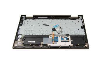 PR5SB-GR Original Lenovo Tastatur inkl. Topcase DE (deutsch) dunkelgrün/dunkelgrün mit Backlight (Moos Grün)