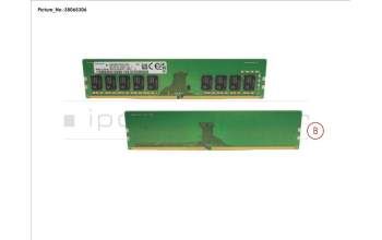 Fujitsu PY-ME08UG2 8GB (1X8GB) 1RX8 DDR4-3200 U ECC