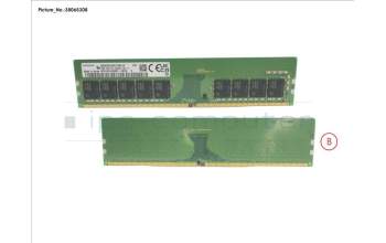 Fujitsu PY-ME16UG3 16GB (1X16GB) 1RX8 DDR4-3200 U ECC