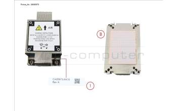 Fujitsu PY-TKCPCA5 Cooler Kit for 2nd CPU - w/o GFC/GPU