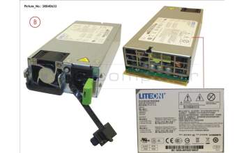 Fujitsu S26113-F5295-L120 POWER SUPPLY MODULE 1200W W/O POWER CORD