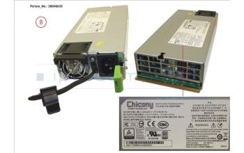 Fujitsu POWER SUPPLY MODULE 1600W W/O POWER CORD für Fujitsu Primergy RX4770 M1