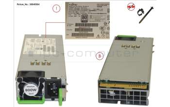 Fujitsu S26113-F615-L10 MODULAR PSU 800W TITANIUM HP