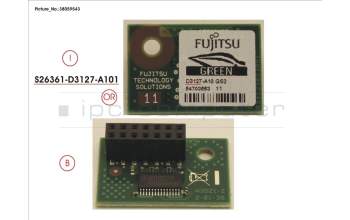 Fujitsu TPM MODULE 1.2 für Fujitsu Esprimo D757