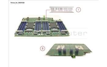 Fujitsu Systemboard - TOP AC für Fujitsu Primergy RX4770 M4