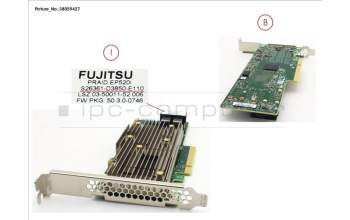 Fujitsu PRAID EP520I W. CU für Fujitsu Primergy RX2530 M4