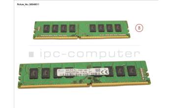 Fujitsu S26361-F3392-L5 MEMORY 16GB DDR4-2133_L UD