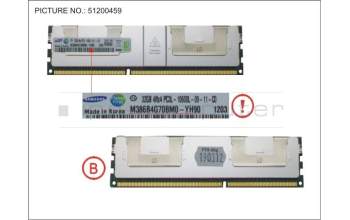 Fujitsu S26361-F3698-E617 32GB (1X32GB) 4RX4 L DDR3-1333 LR ECC