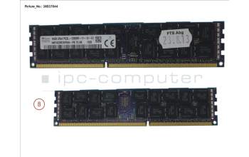 Fujitsu 16 GB DDR3 RG LV 1600 MHZ PC3-12800 2R für Fujitsu Primergy RX2520 M1