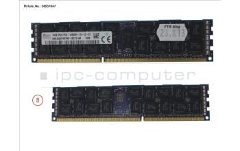 Fujitsu 16 GB DDR3 RG 1866 MHZ PC3-14900 2R für Fujitsu Primergy RX300 S8