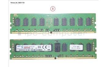 Fujitsu S26361-F3843-E514 8GB (1X8GB) 1RX4 DDR4-2133 R ECC
