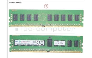 Fujitsu S26361-F3843-E605 8GB (1X8GB) 2RX8 DDR4-2133 R ECC