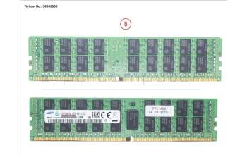 Fujitsu S26361-F3843-E617 32GB (1X32GB) 2RX4 DDR4-2133 R ECC