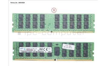 Fujitsu S26361-F3843-L247 32GB (1X32GB) 2RX4 DDR4-2133 R ECC
