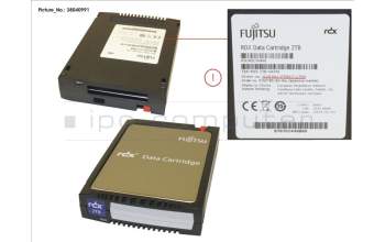 Fujitsu RDX MEDIUM 2TB für Fujitsu Primergy RX2540 M4