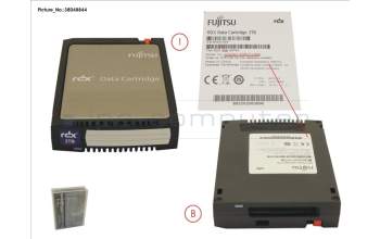 Fujitsu RDX CARTRIDGE 3TB für Fujitsu Primergy RX2540 M2