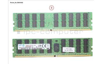 Fujitsu S26361-F3897-L643 16GB (1X16GB)2RX4 DDR4-2133 R ECC