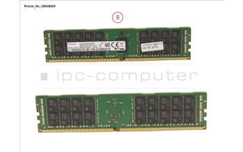 Fujitsu S26361-F3898-L645 16 GB DDR4 2400 MHZ PC4-2400T-R RG ECC