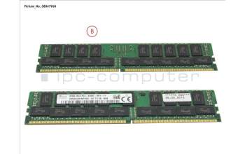 Fujitsu S26361-F3898-R642 32 GB DDR4 2400 MHZ PC4-2400T-R RG ECC