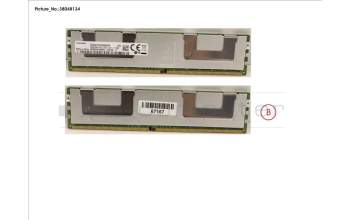 Fujitsu 64 GB DDR4 2400 MHZ PC4-2400T-L RG ECC für Fujitsu Primergy RX4770 M3