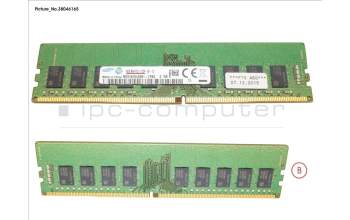 Fujitsu S26361-F3909-L256 16GB (1X16GB) 2RX8 DDR4-2133 U ECC