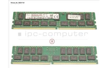 Fujitsu S26361-F3934-E512 16GB (1X16GB) 2RX4 DDR4-2400 R ECC