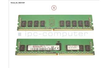 Fujitsu S26361-F3934-E611 8GB (1X8GB) 1RX4 DDR4-2400 R ECC