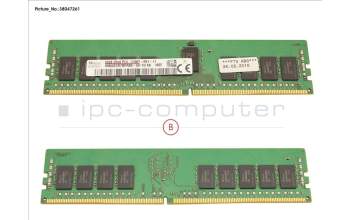 Fujitsu S26361-F3934-E613 16GB (1X16GB) 2RX8 DDR4-2400 R ECC