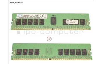 Fujitsu S26361-F3934-E614 8GB (1X8GB) 2RX8 DDR4-2400 R ECC