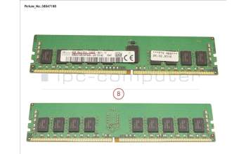 Fujitsu 8GB (1X8GB) 1RX4 DDR4-2400 R ECC für Fujitsu Primergy RX2510 M2