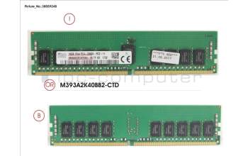 Fujitsu S26361-F4026-E616 16GB (1X16GB) 1RX4 DDR4-2666 R ECC
