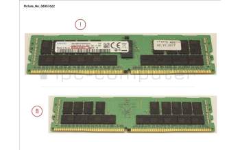 Fujitsu S26361-F4026-L328 128GB (1X128GB) 8RX4 DDR4-2666 3DS ECC