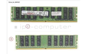 Fujitsu S26361-F4026-L864 64GB (1X64GB) 4RX4 DDR4-2666 LR ECC