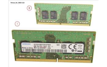 Fujitsu S26361-F4080-E4 8GB DDR4-2400